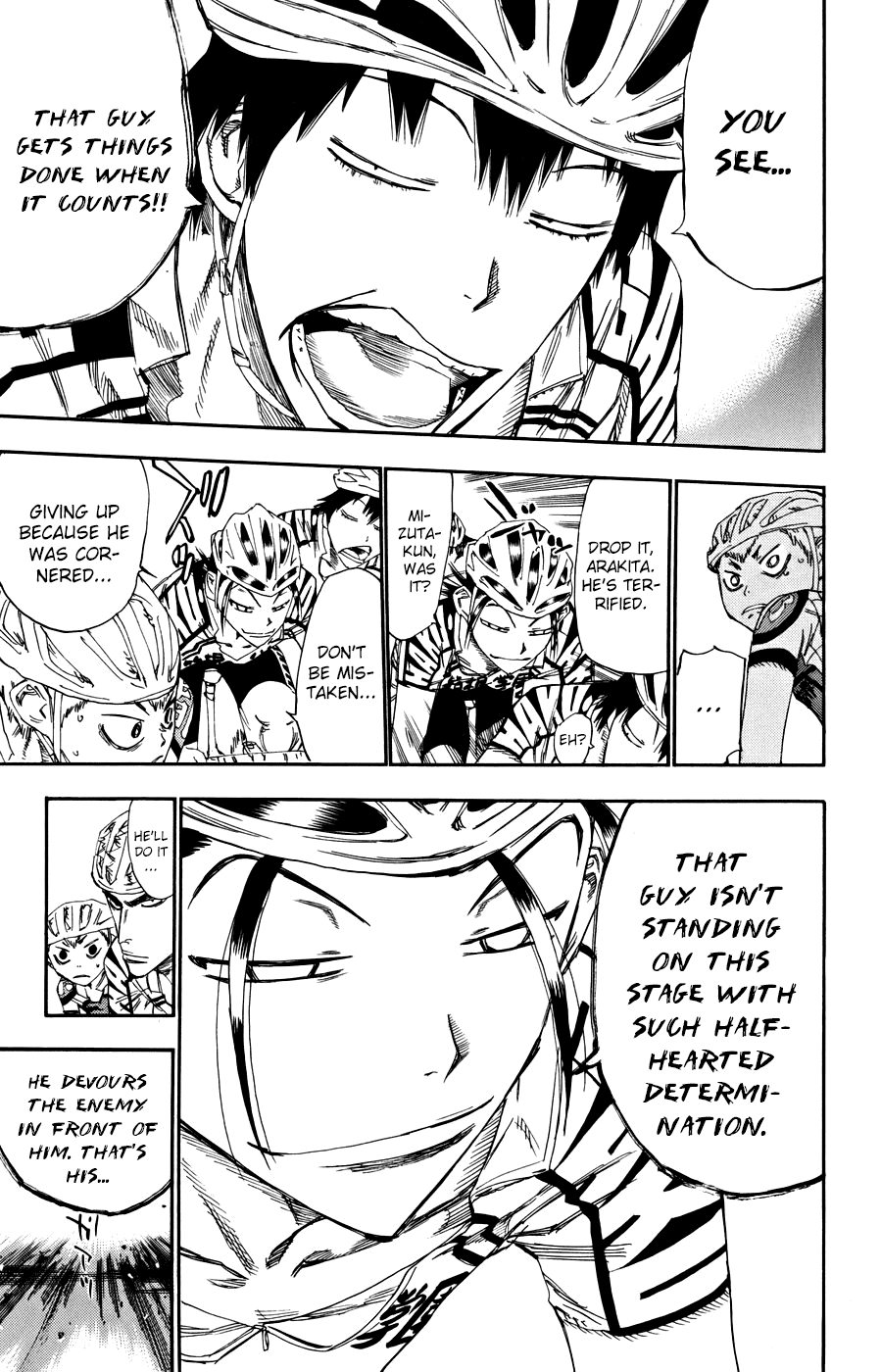 Yowamushi Pedal chapter 127 page 5