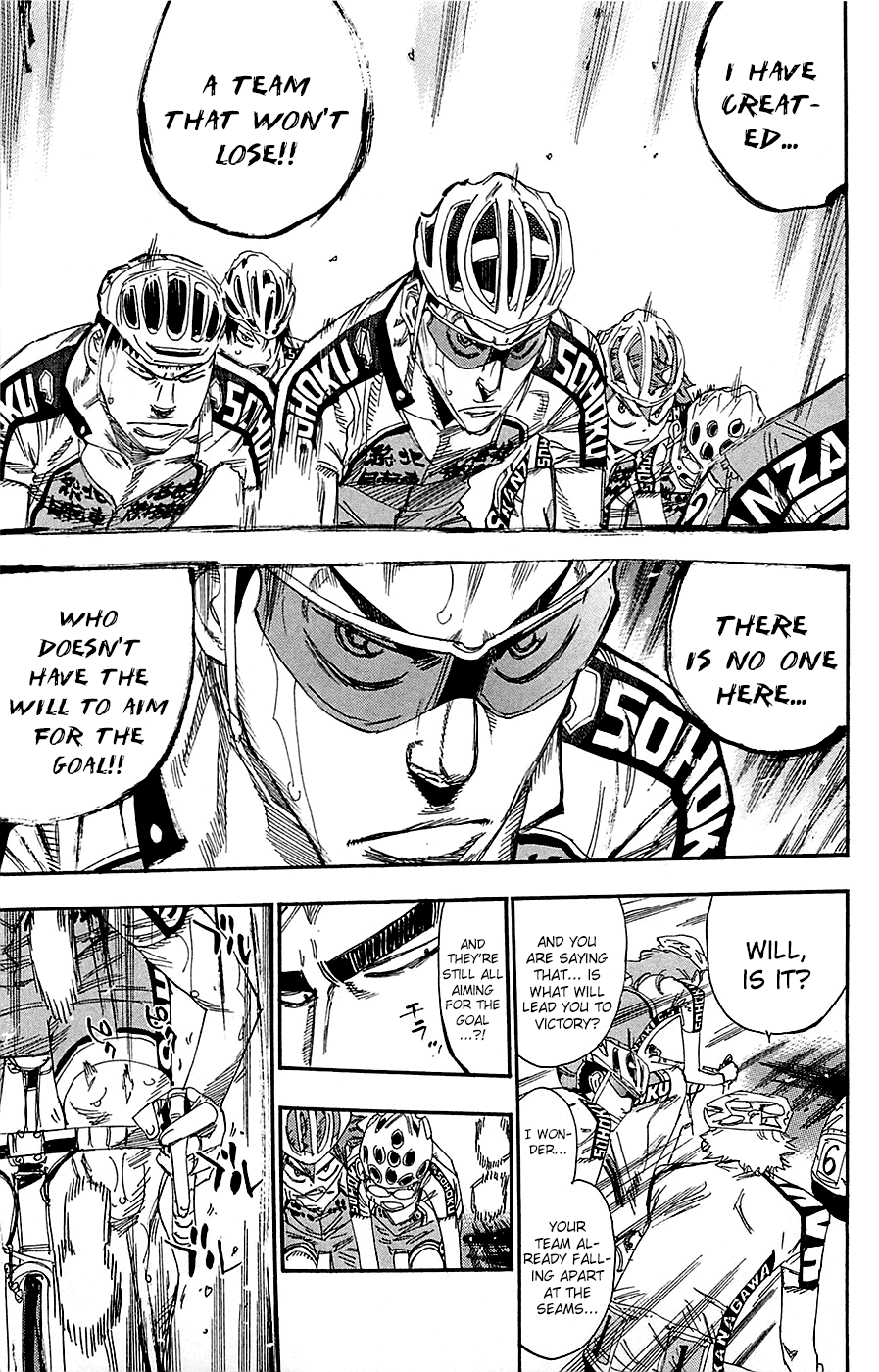 Yowamushi Pedal chapter 139 page 9