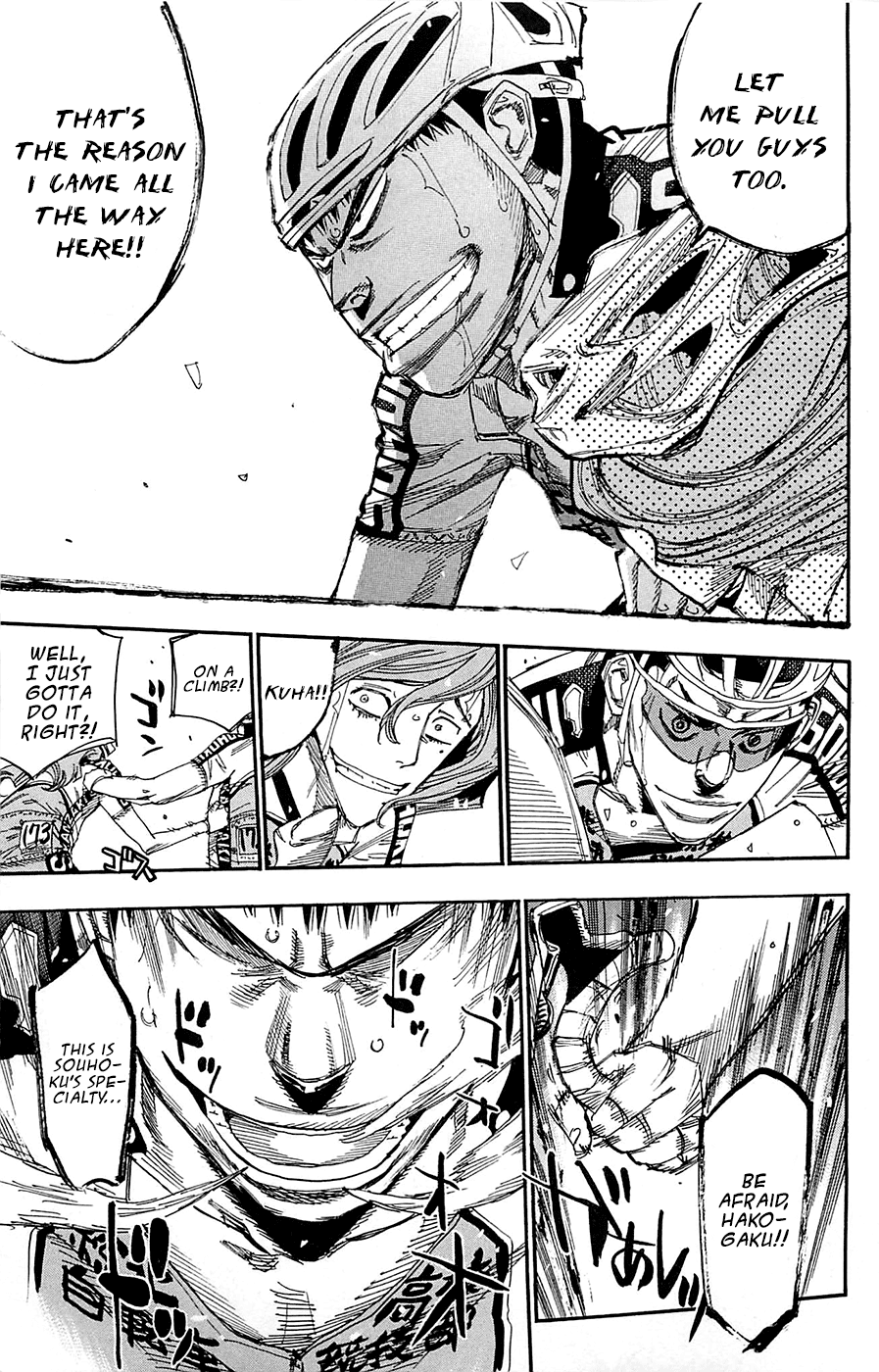 Yowamushi Pedal chapter 140 page 8