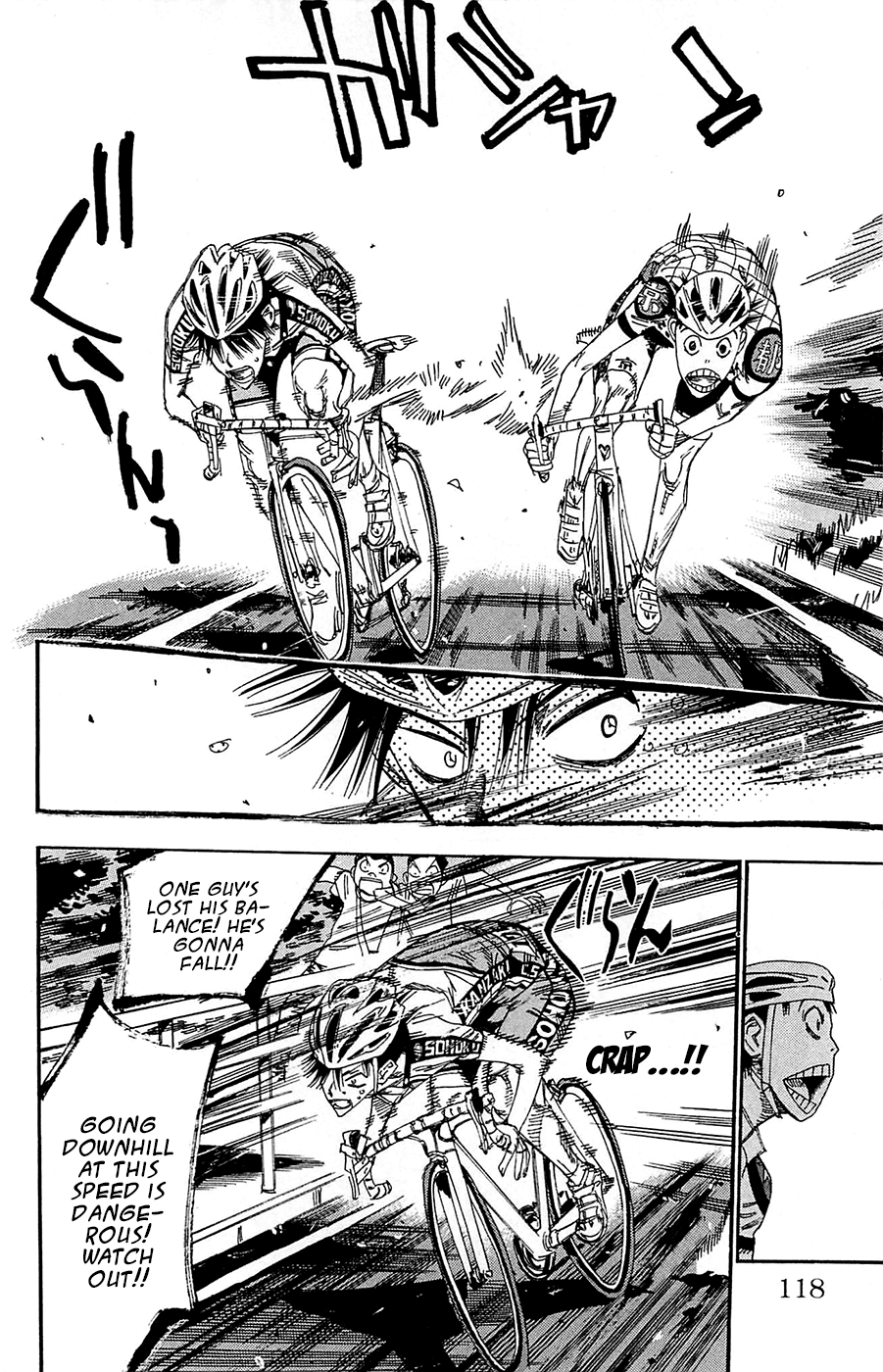 Yowamushi Pedal chapter 142 page 17