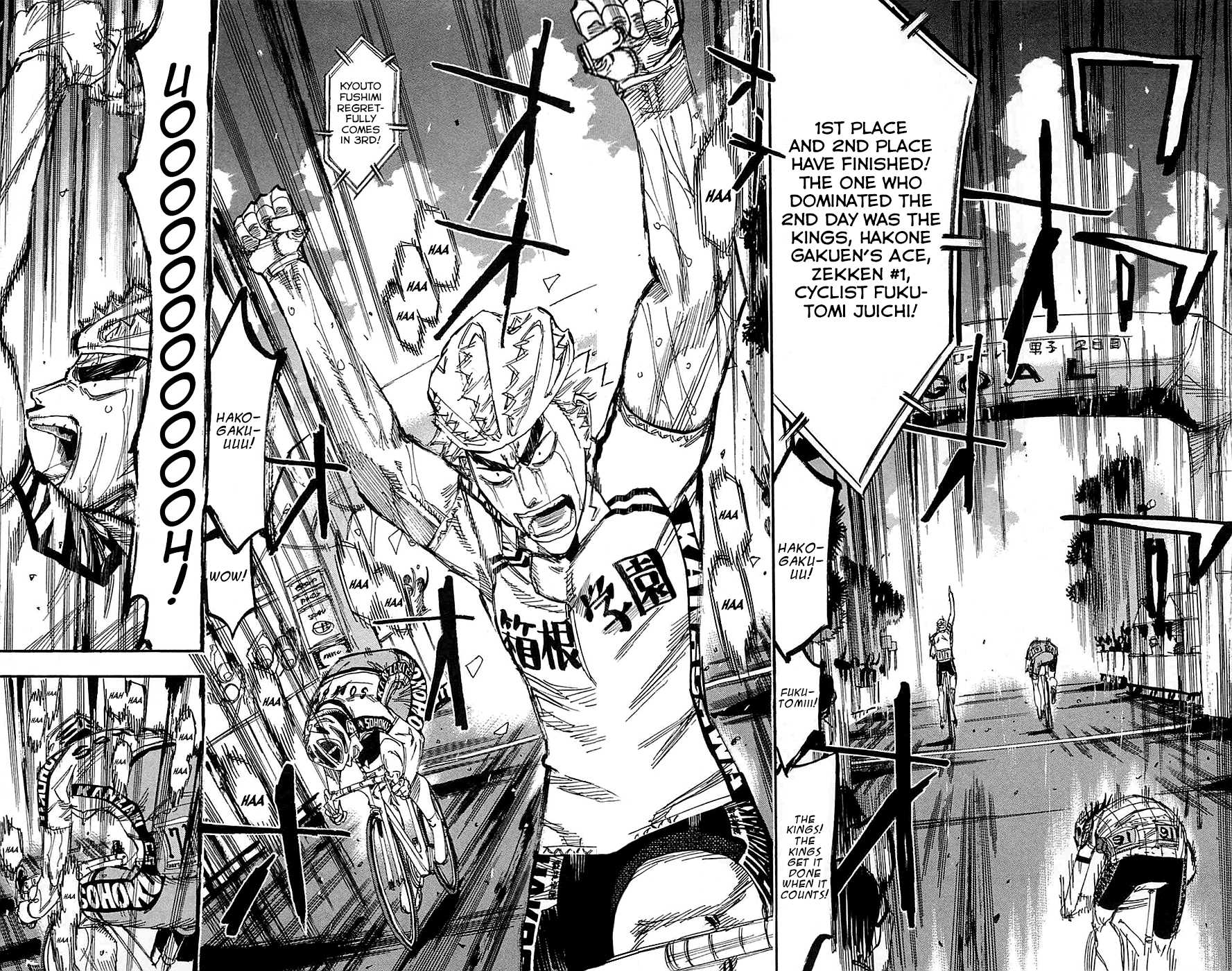 Yowamushi Pedal chapter 154 page 9