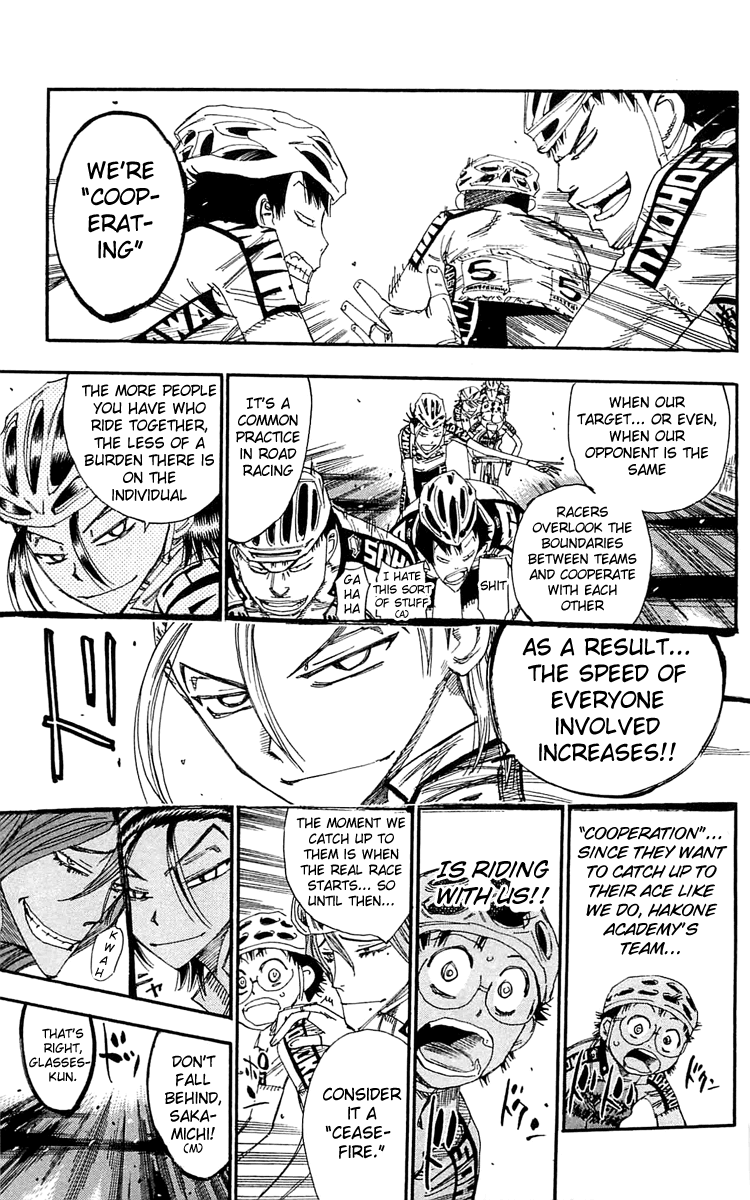 Yowamushi Pedal chapter 161 page 13