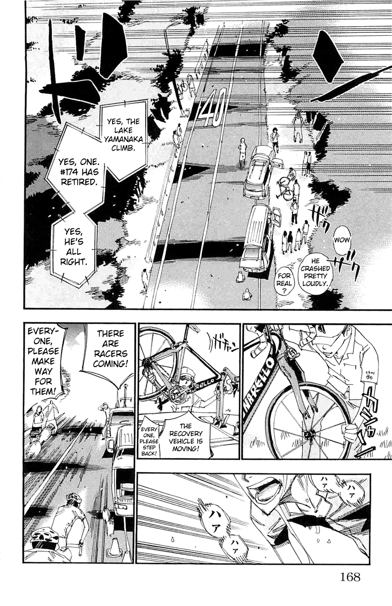 Yowamushi Pedal chapter 198 page 15