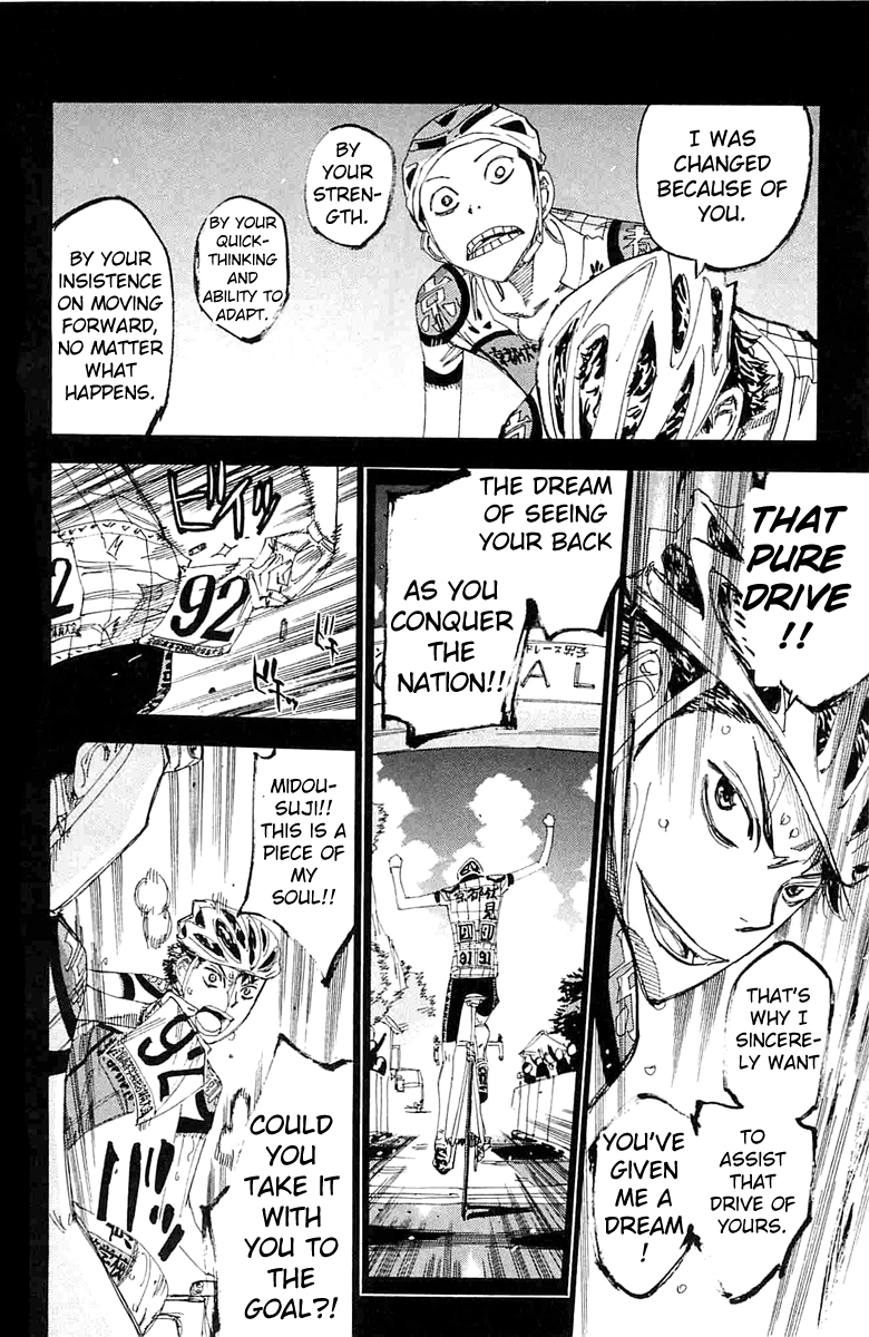 Yowamushi Pedal chapter 199 page 16