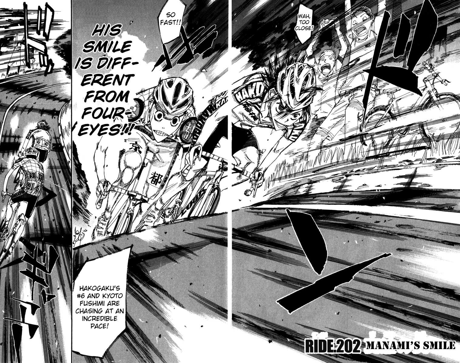 Yowamushi Pedal chapter 202 page 2