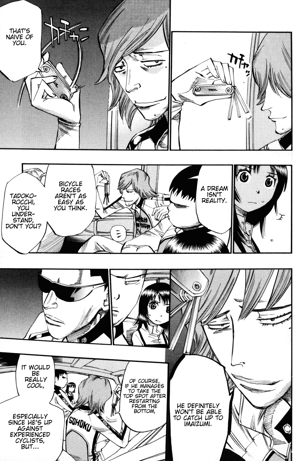 Yowamushi Pedal chapter 22 page 11