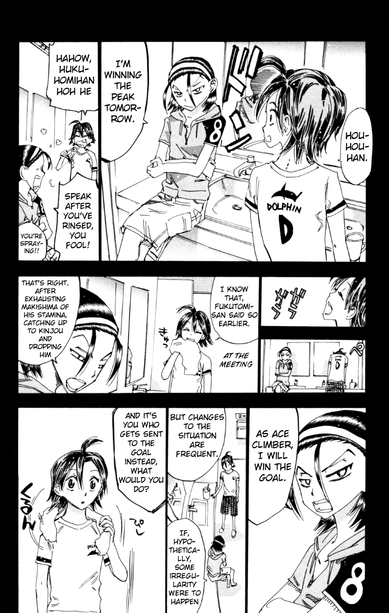 Yowamushi Pedal chapter 221 page 11