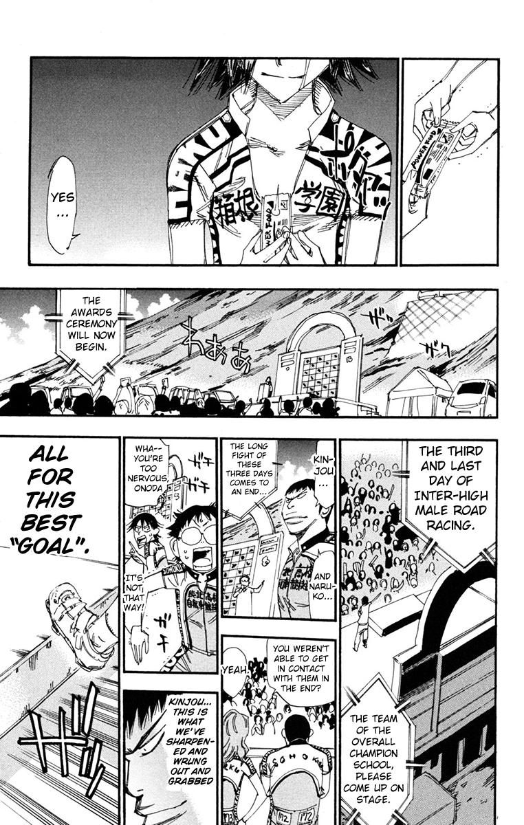 Yowamushi Pedal chapter 232 page 13