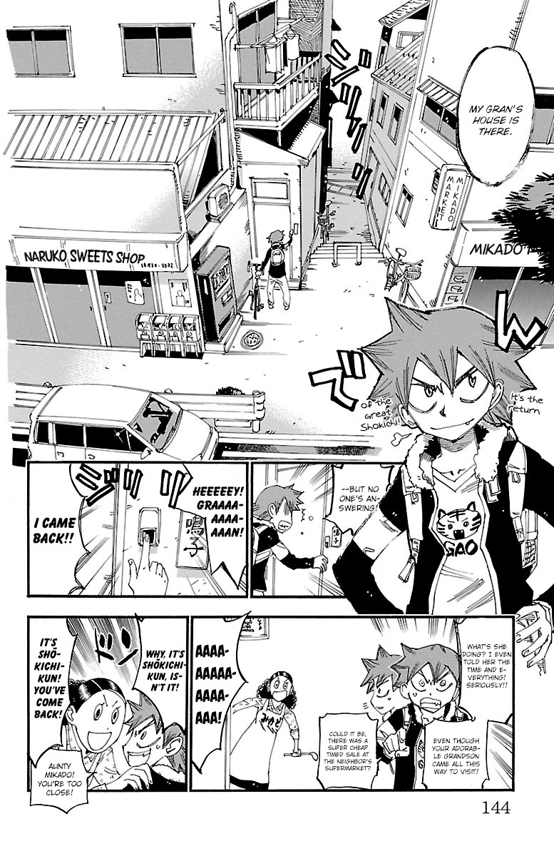 Yowamushi Pedal chapter 250 page 7