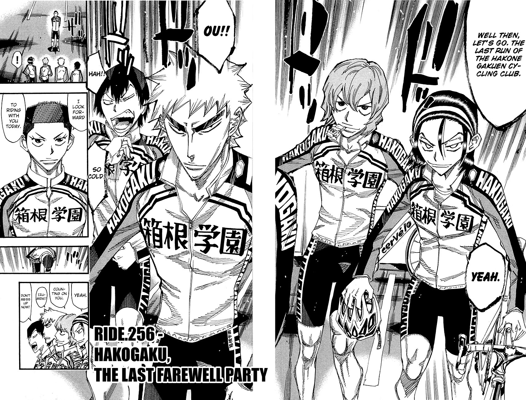 Yowamushi Pedal chapter 256 page 2