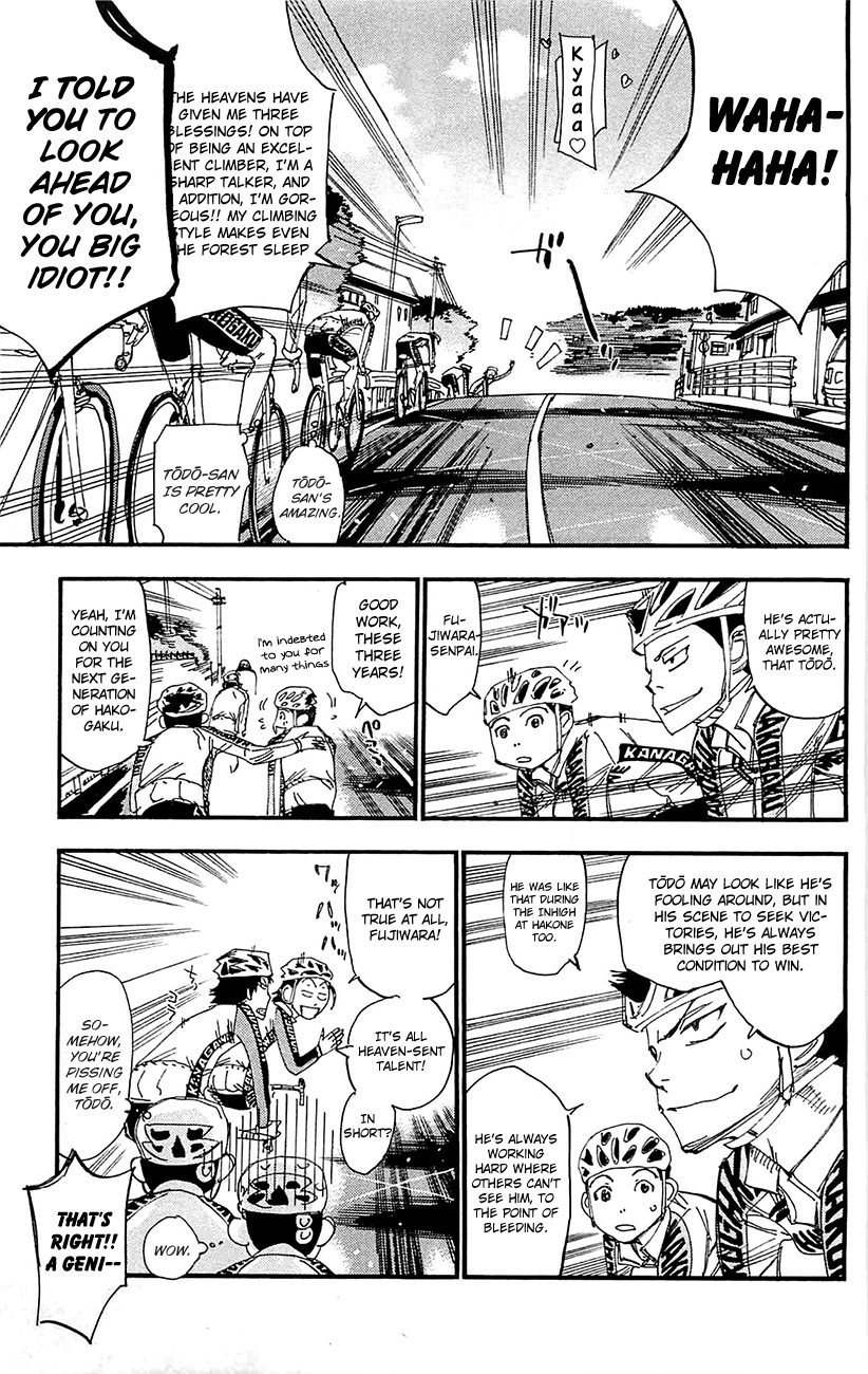Yowamushi Pedal chapter 256 page 5