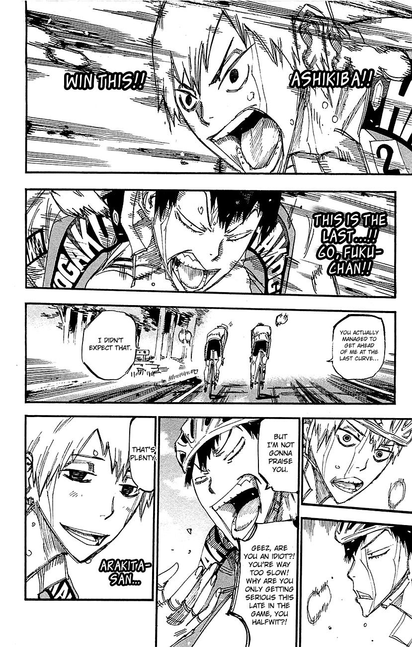 Yowamushi Pedal chapter 261 page 8