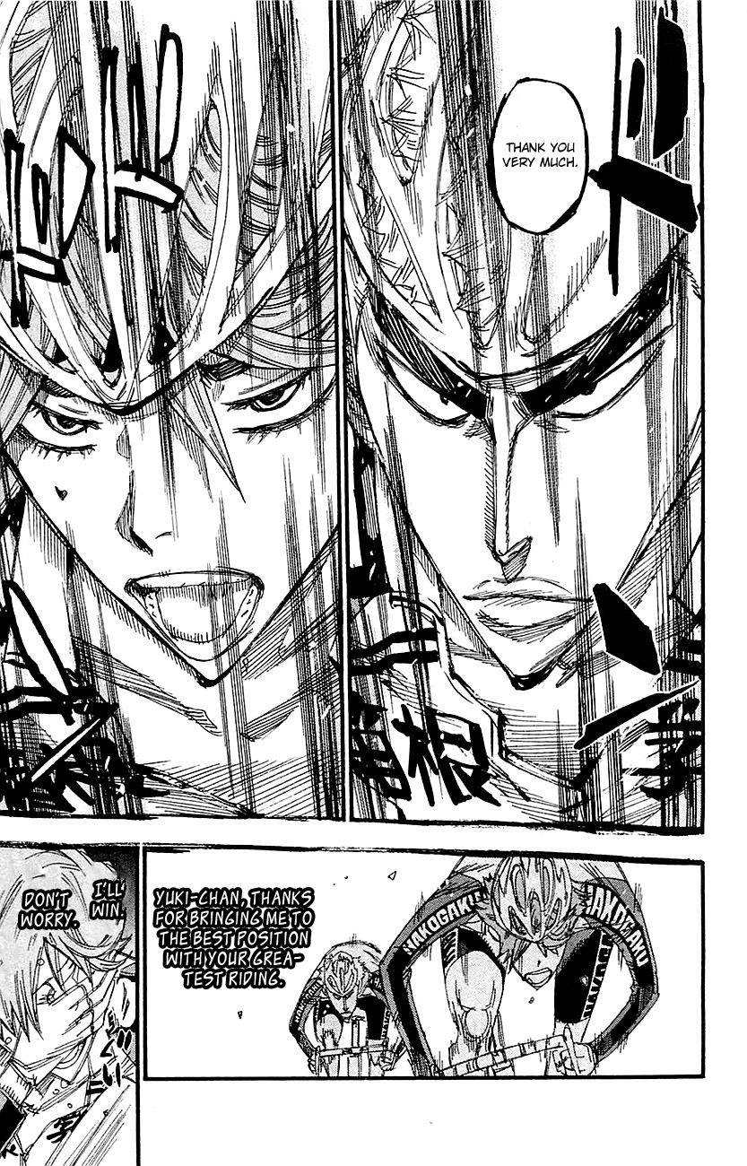 Yowamushi Pedal chapter 261 page 9