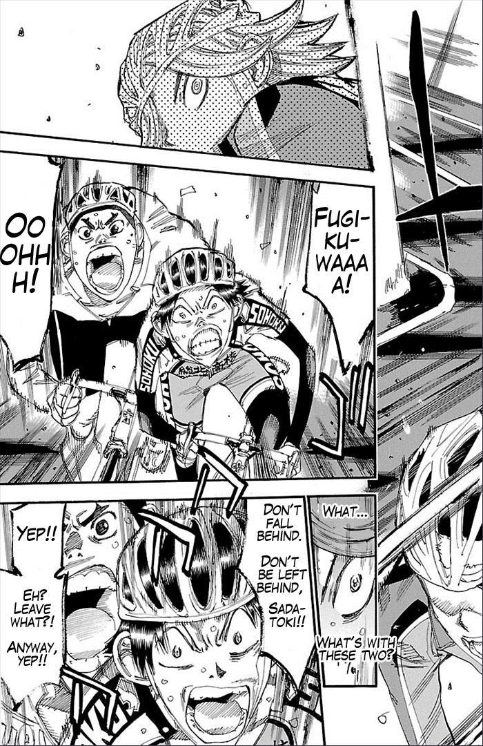 Yowamushi Pedal chapter 271 page 11