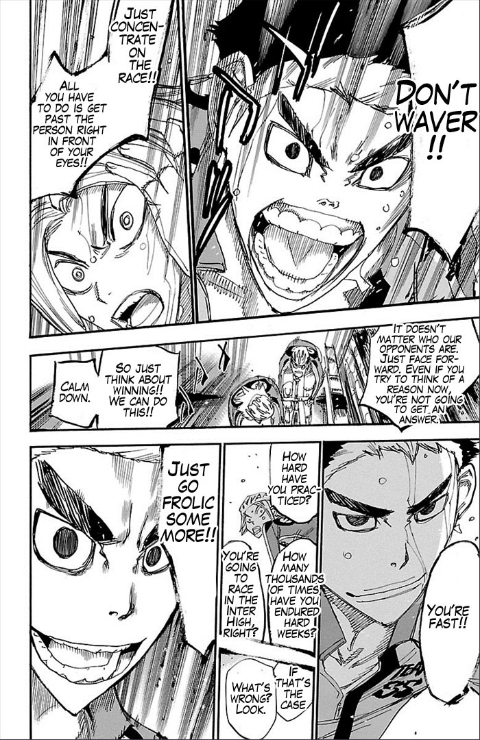 Yowamushi Pedal chapter 271 page 16