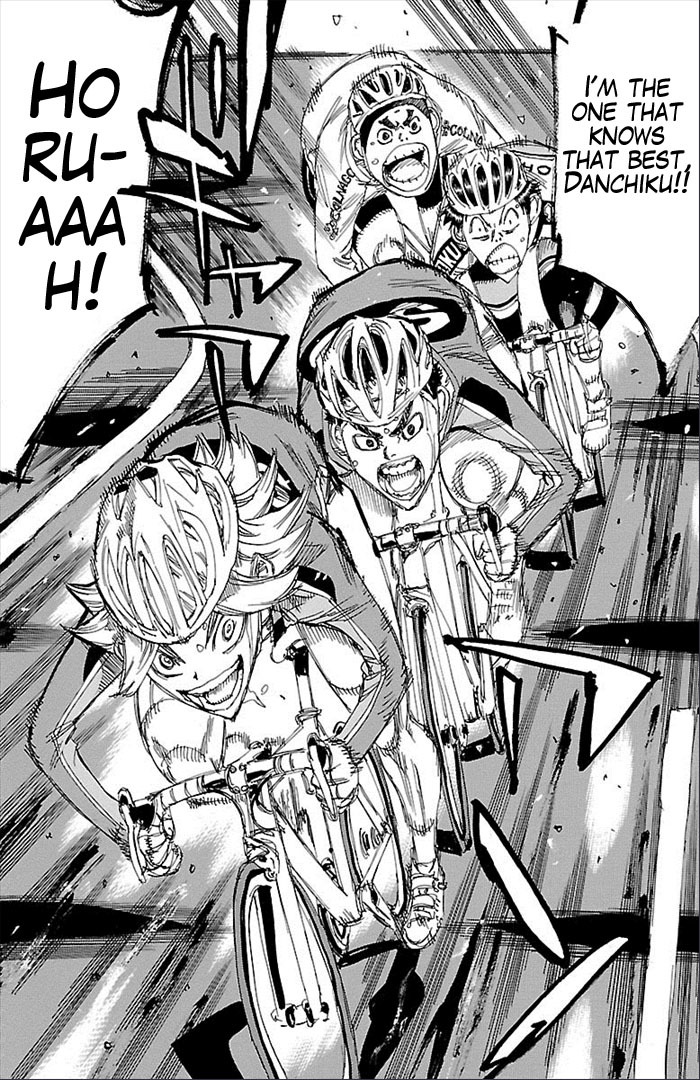 Yowamushi Pedal chapter 271 page 18
