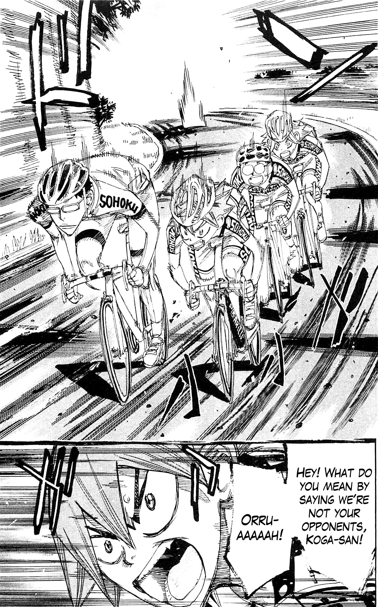 Yowamushi Pedal chapter 283 page 9