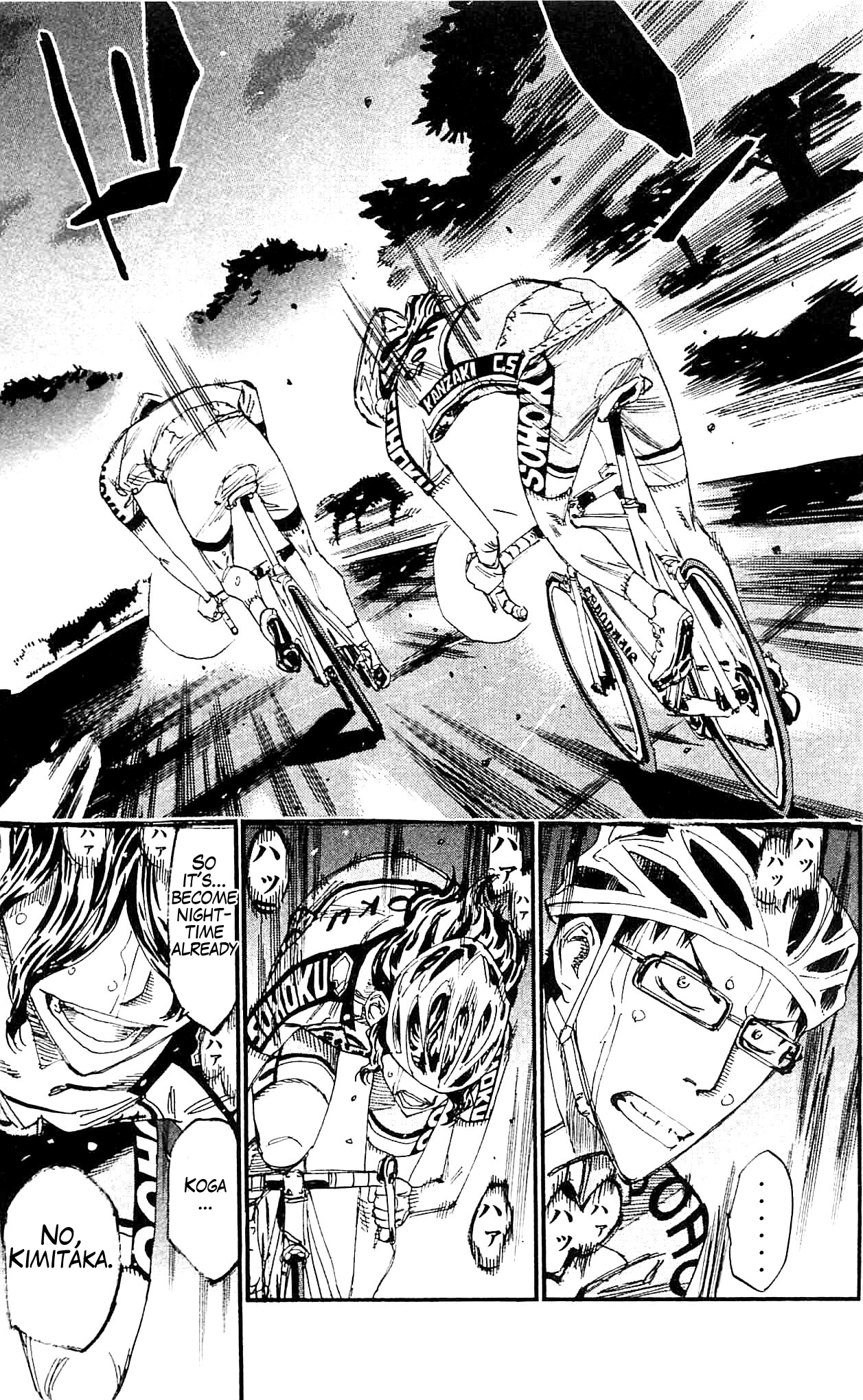Yowamushi Pedal chapter 287 page 14