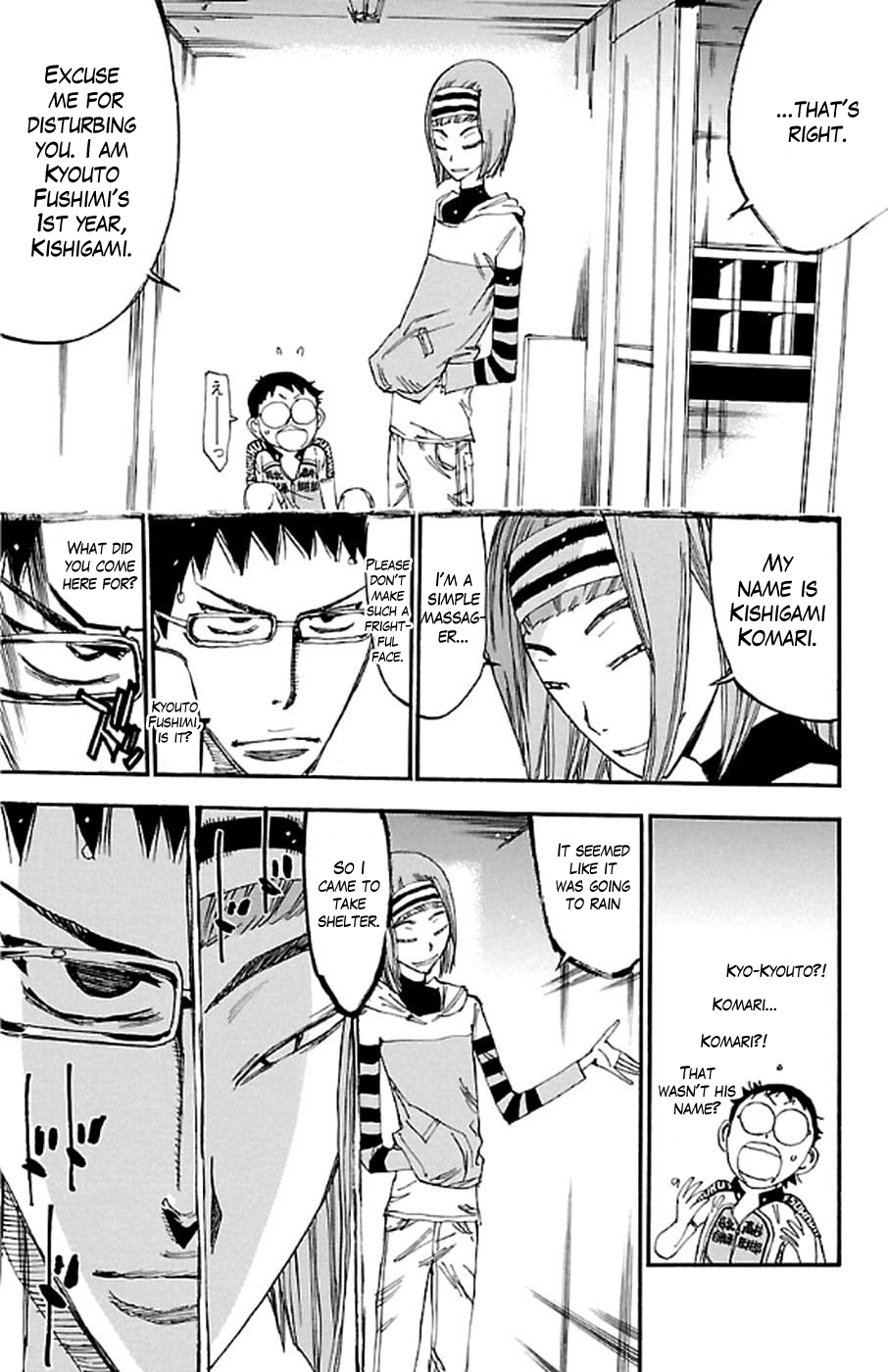 Yowamushi Pedal chapter 293 page 17