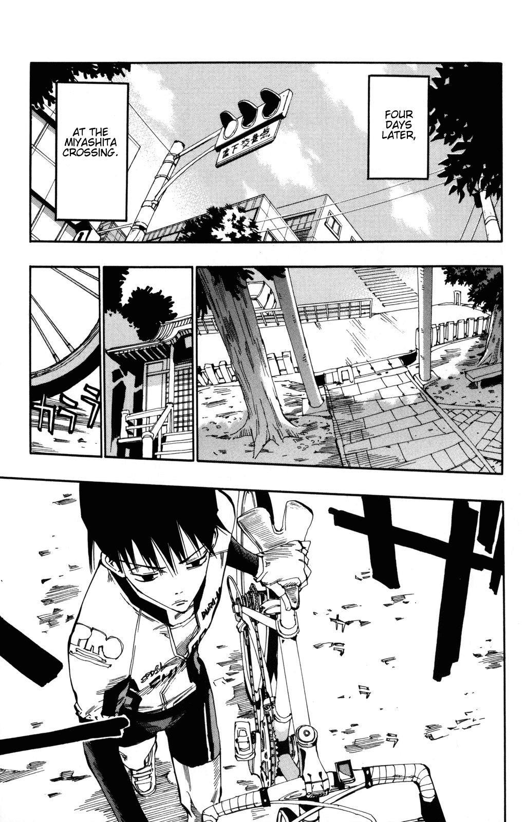 Yowamushi Pedal chapter 3 page 12