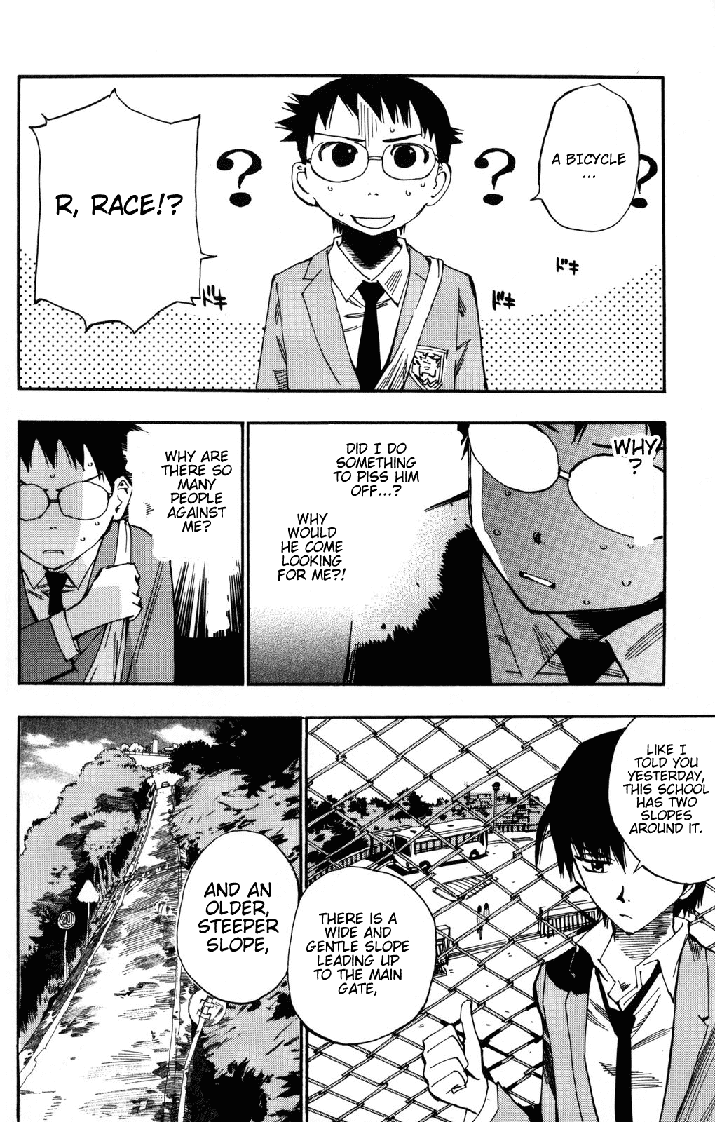 Yowamushi Pedal chapter 3 page 3