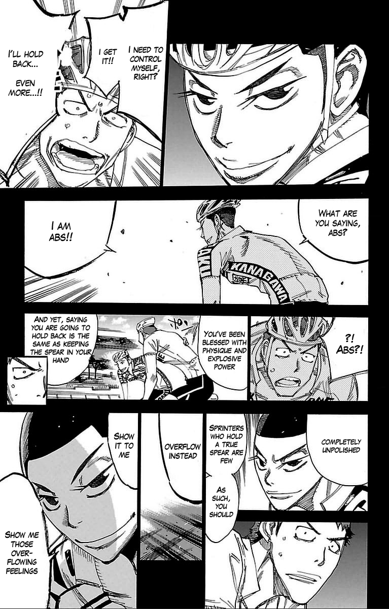 Yowamushi Pedal chapter 307 page 12