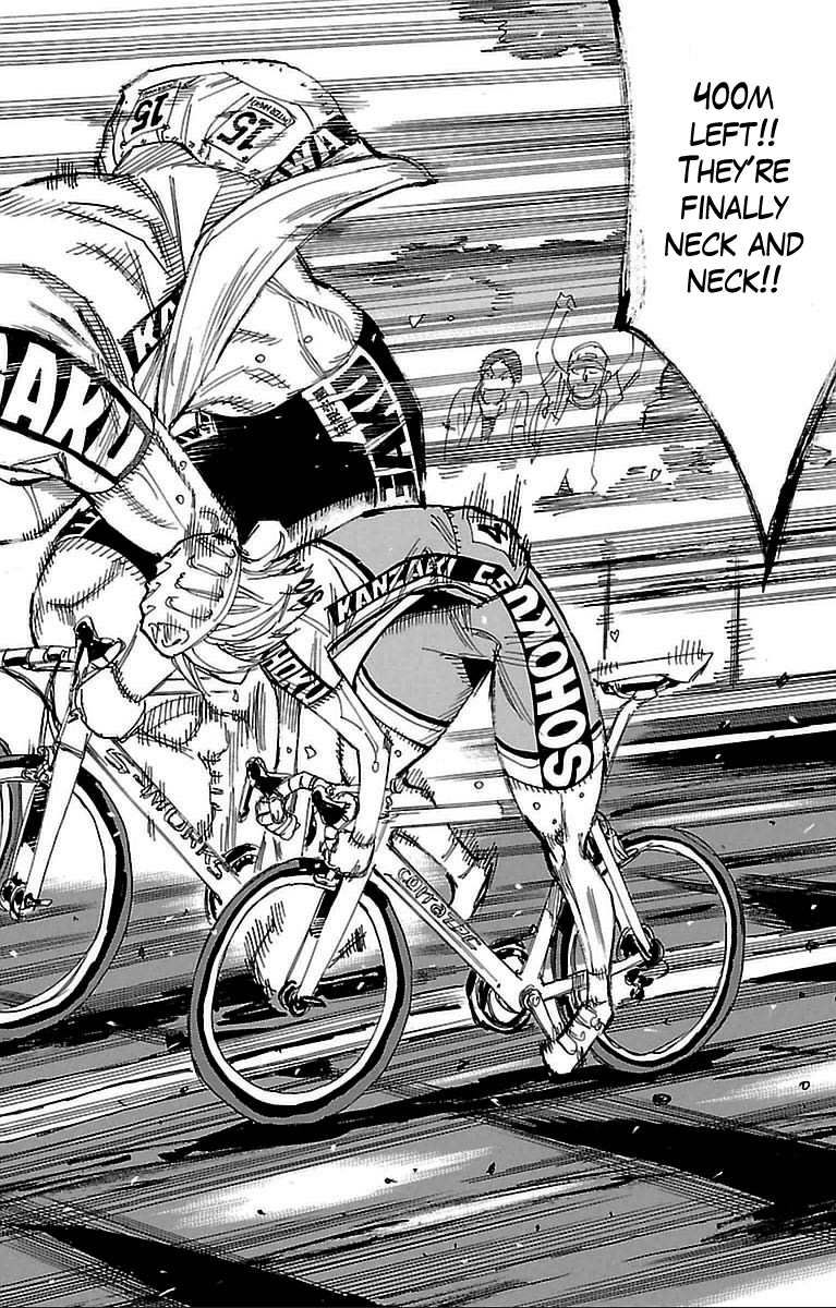 Yowamushi Pedal chapter 309 page 18