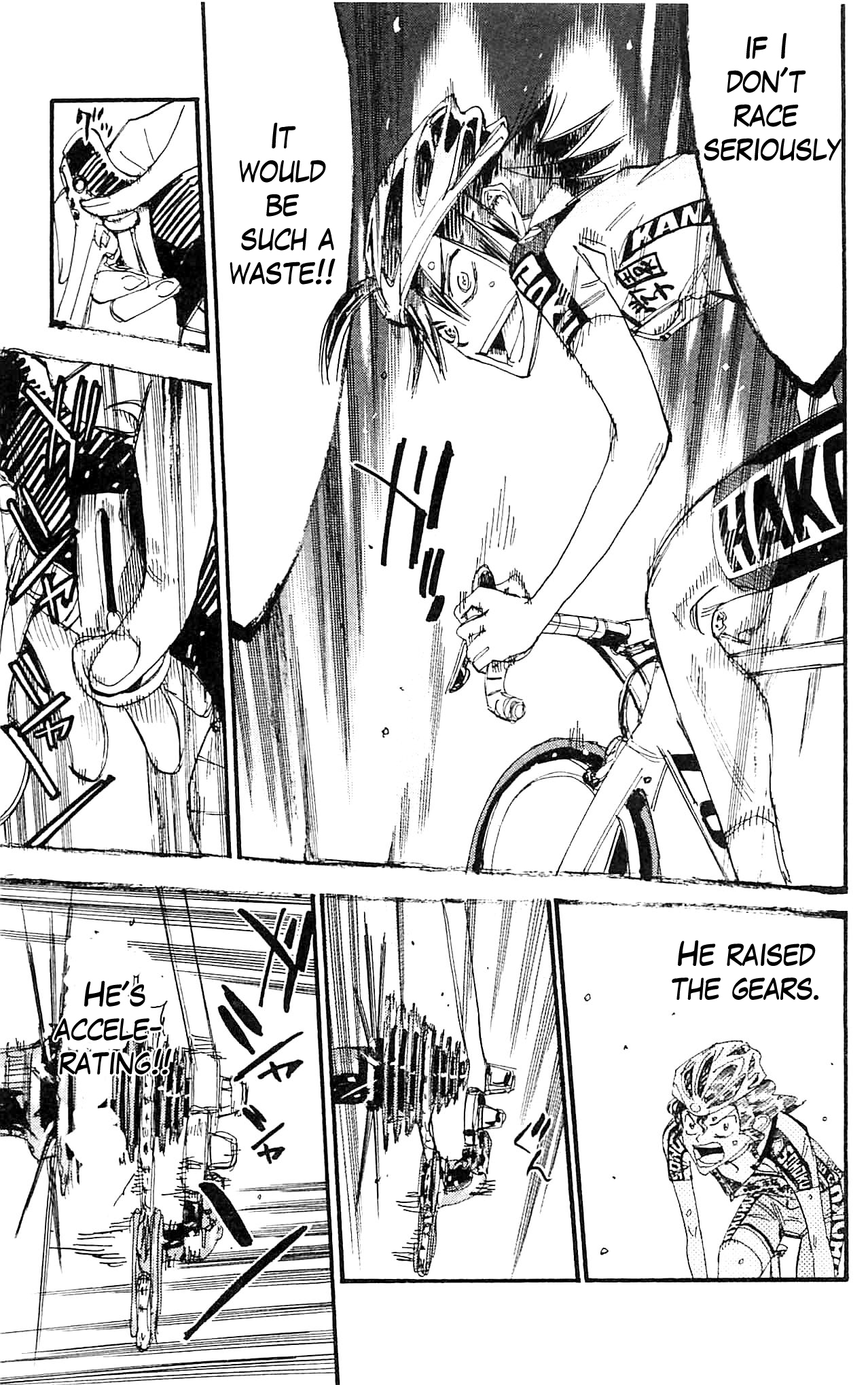 Yowamushi Pedal chapter 327 page 11