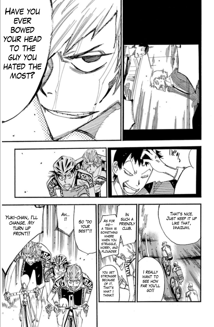 Yowamushi Pedal chapter 342 page 14