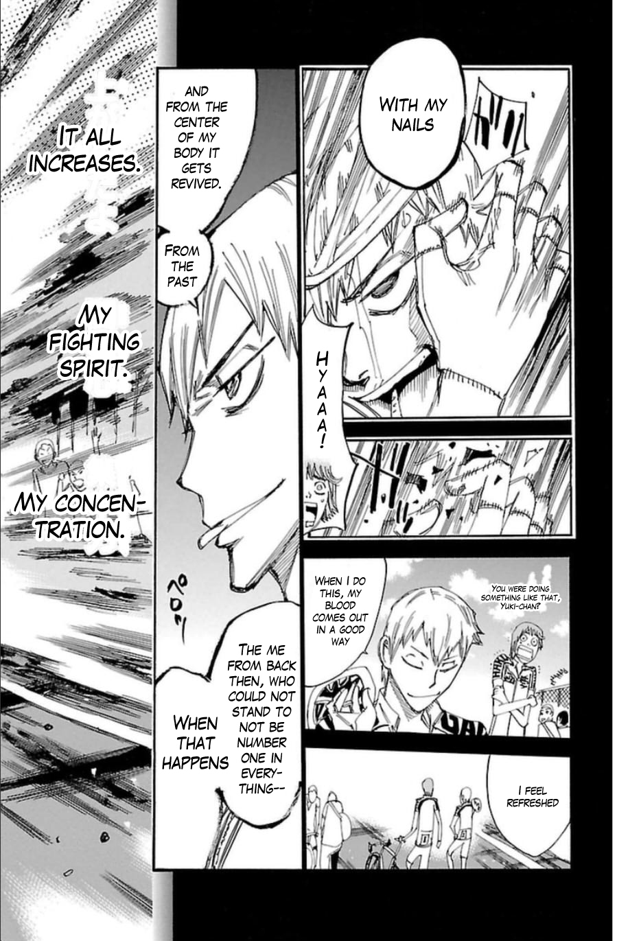 Yowamushi Pedal chapter 342 page 7