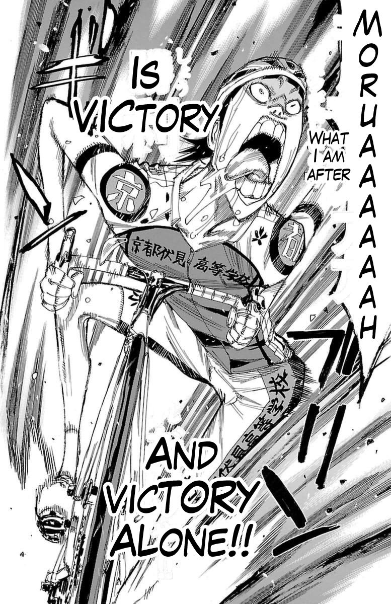 Yowamushi Pedal chapter 349 page 6