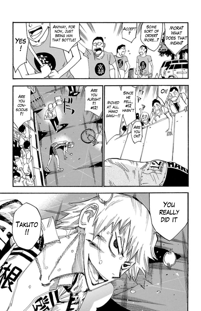 Yowamushi Pedal chapter 350 page 11