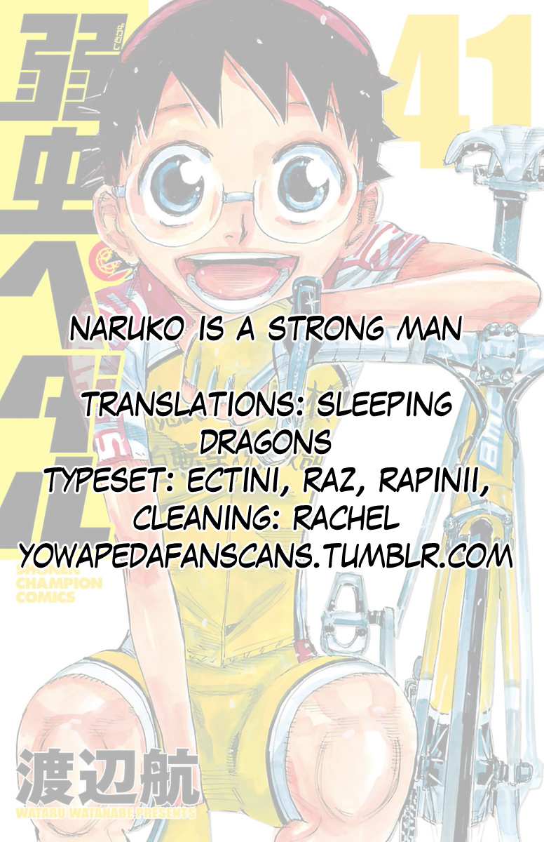 Yowamushi Pedal chapter 350 page 25