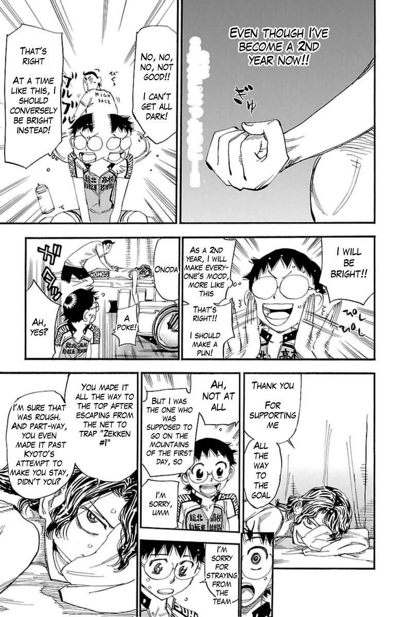 Yowamushi Pedal chapter 351 page 6