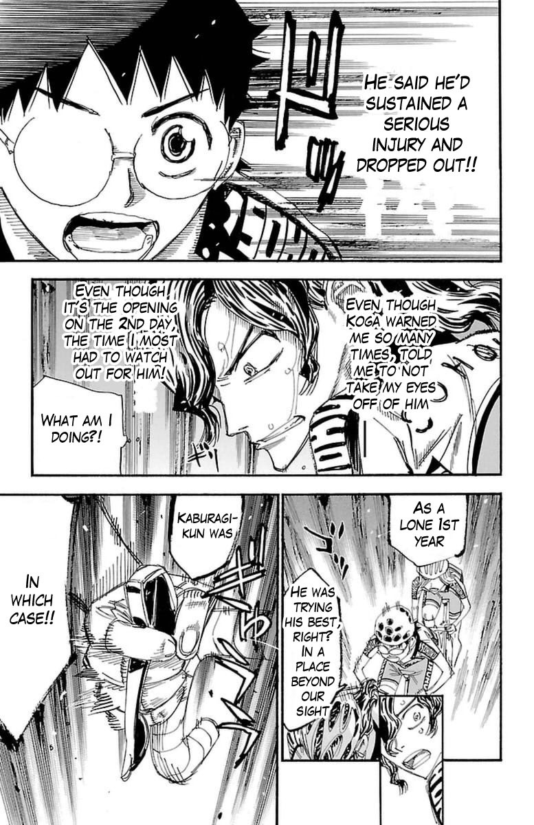 Yowamushi Pedal chapter 360 page 6