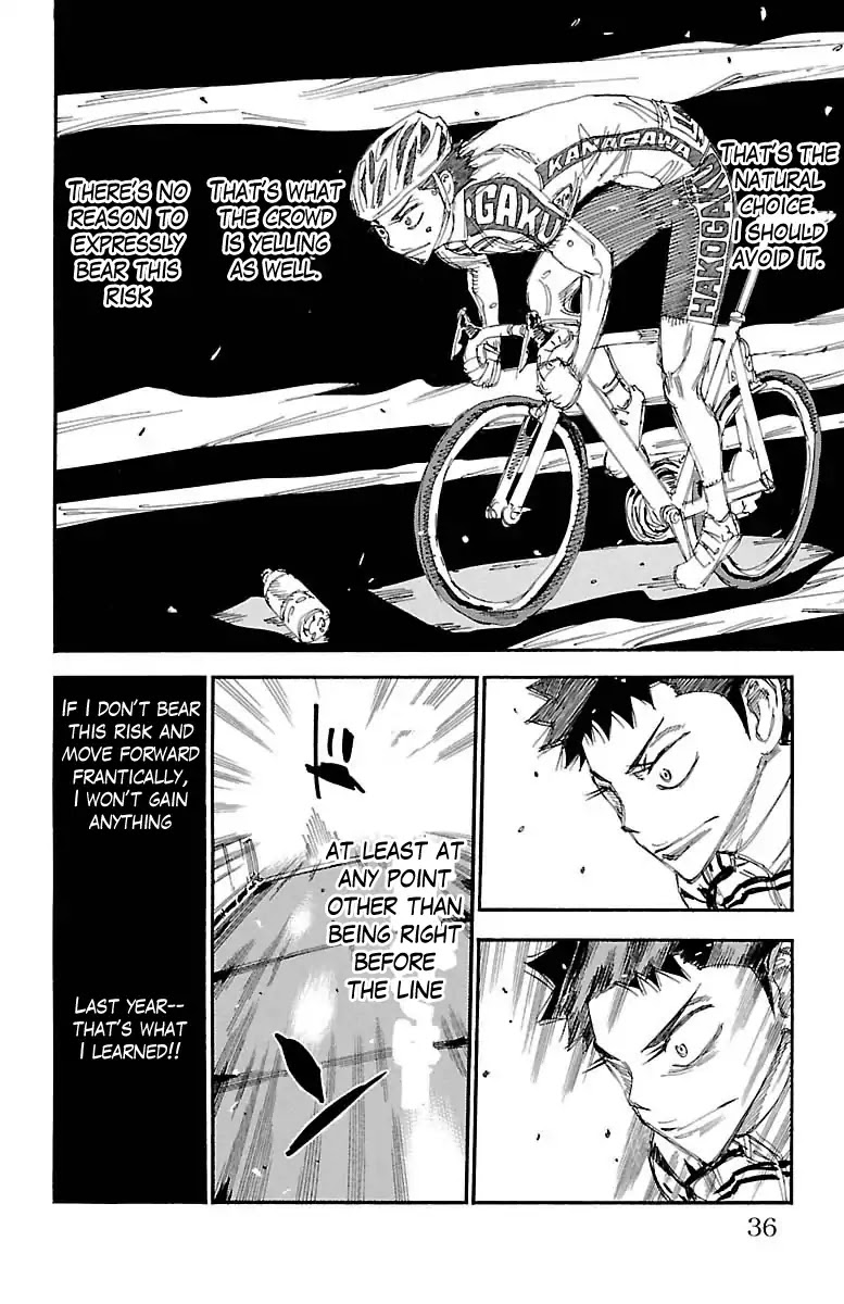 Yowamushi Pedal chapter 383 page 7