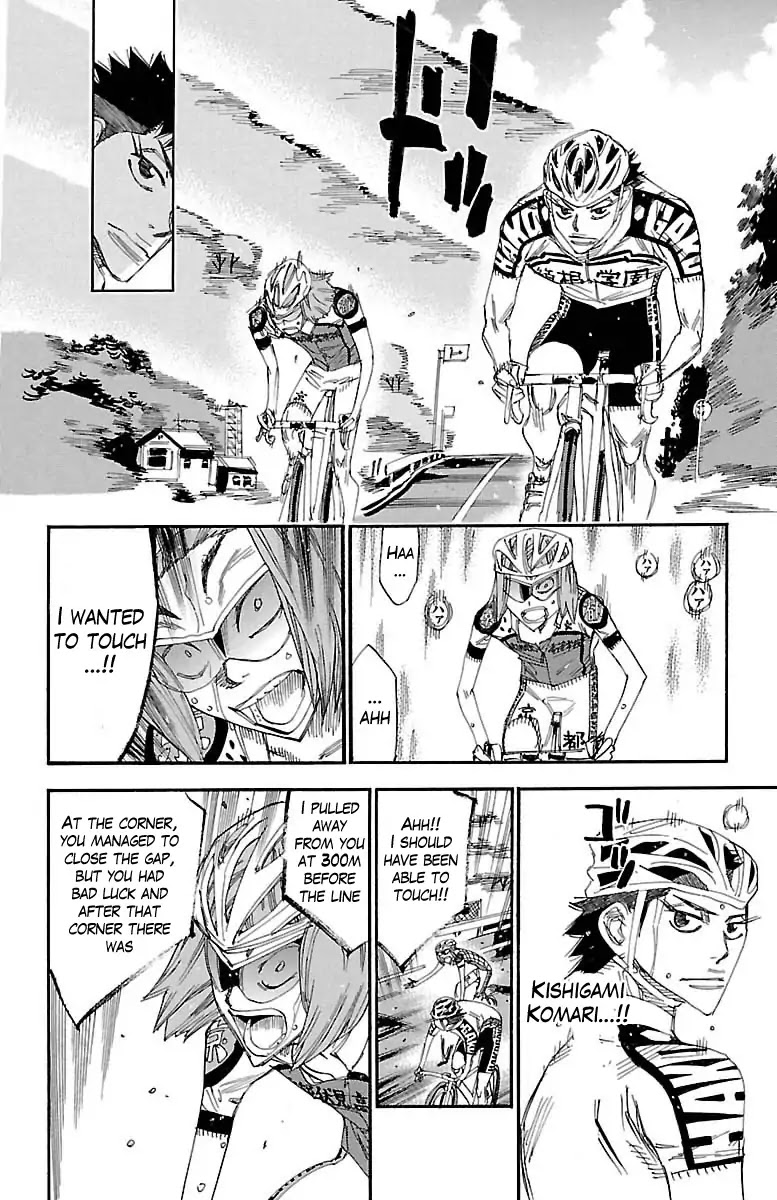 Yowamushi Pedal chapter 385 page 13