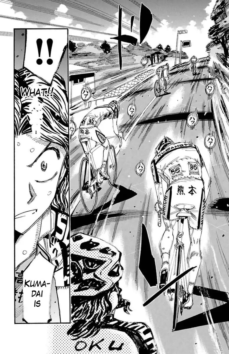 Yowamushi Pedal chapter 392 page 16