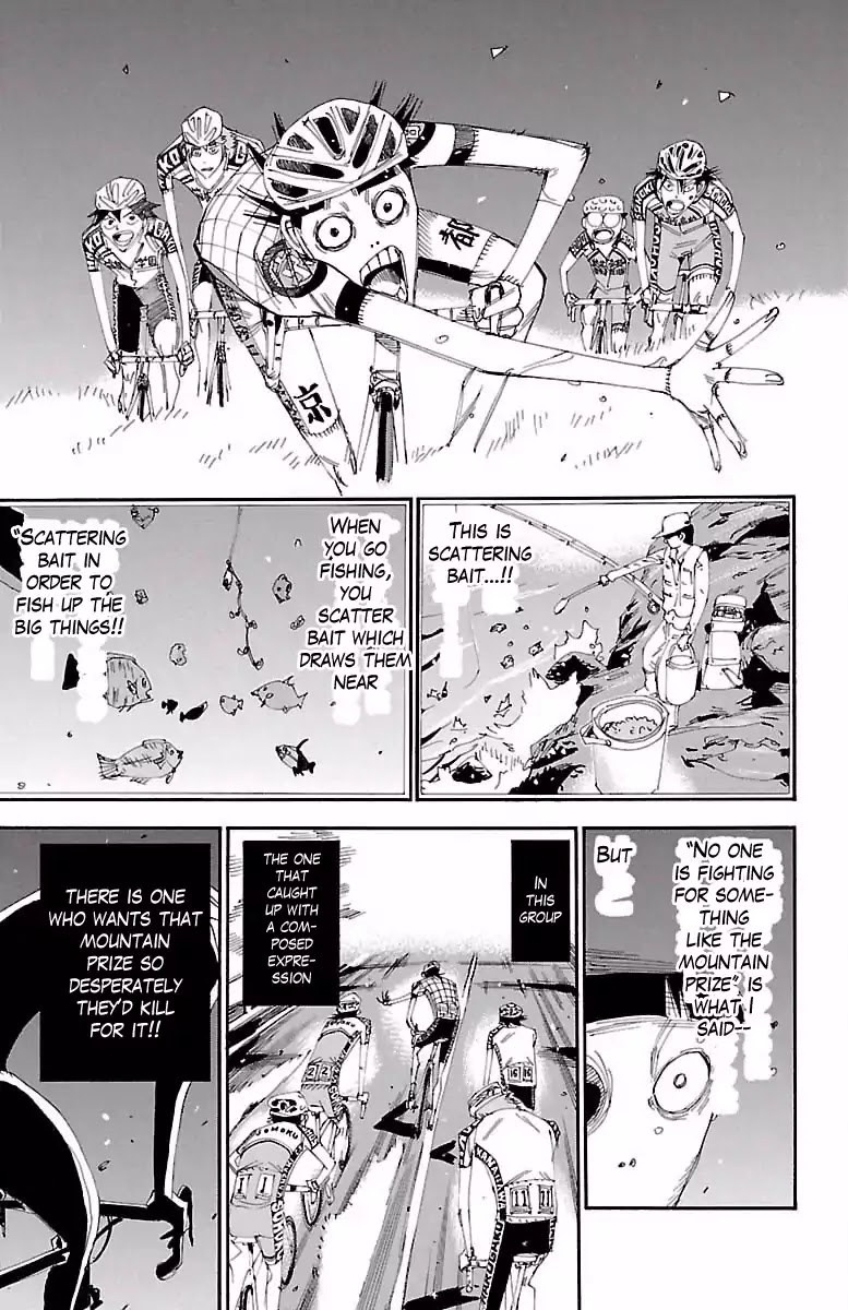 Yowamushi Pedal chapter 401 page 15