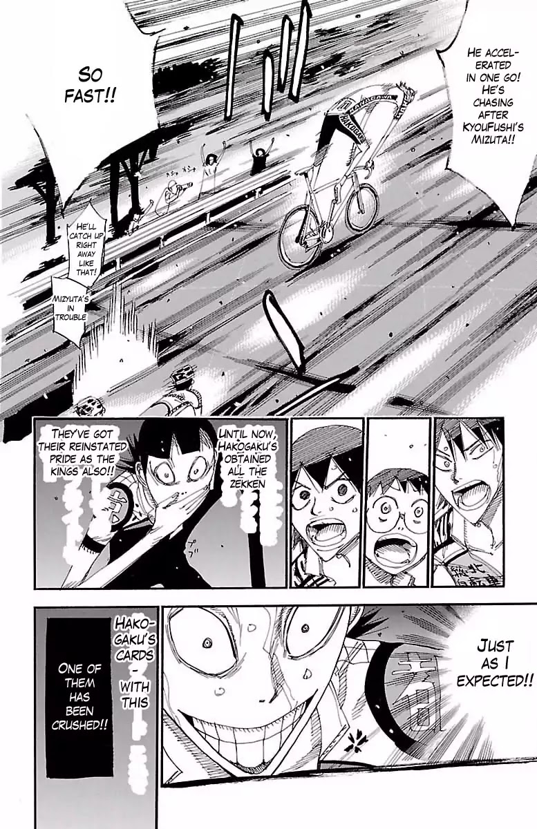 Yowamushi Pedal chapter 401 page 22