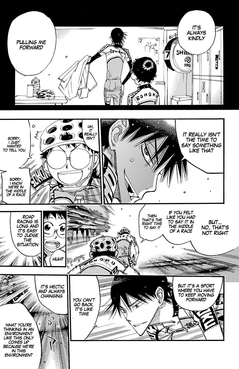Yowamushi Pedal chapter 427 page 15