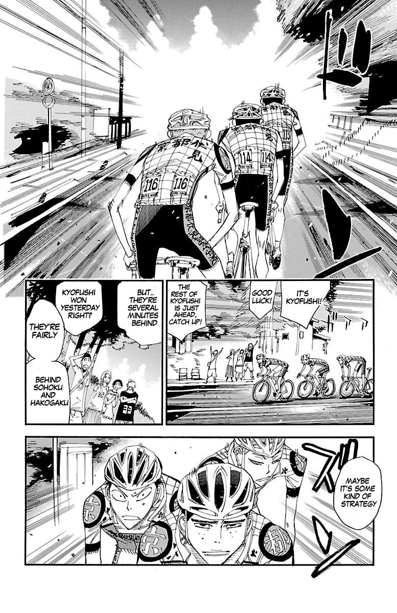 Yowamushi Pedal chapter 431 page 15
