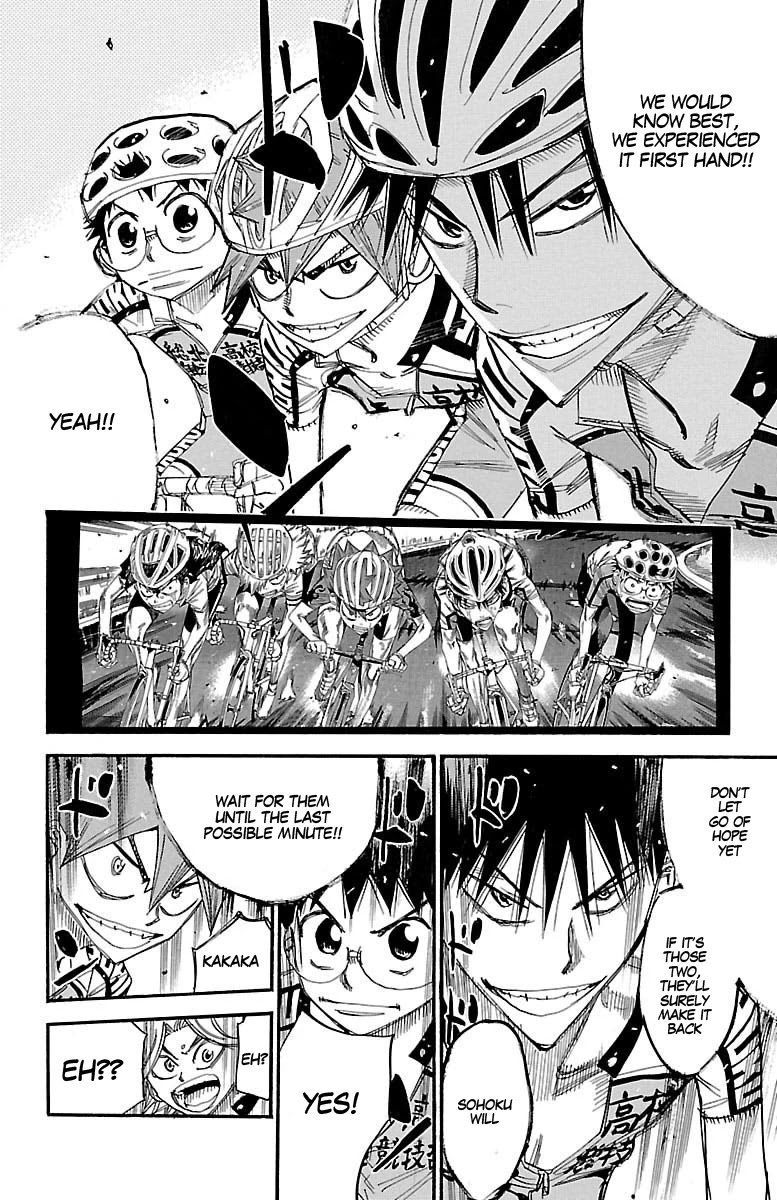 Yowamushi Pedal chapter 437 page 15