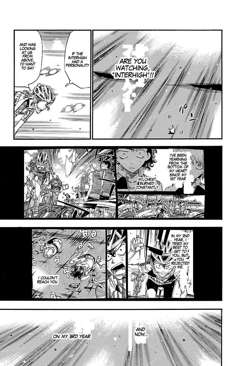 Yowamushi Pedal chapter 437 page 6