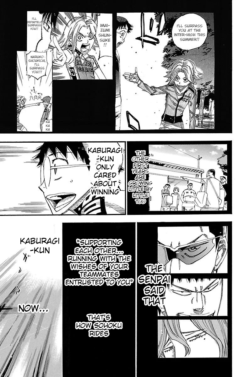 Yowamushi Pedal chapter 454 page 3