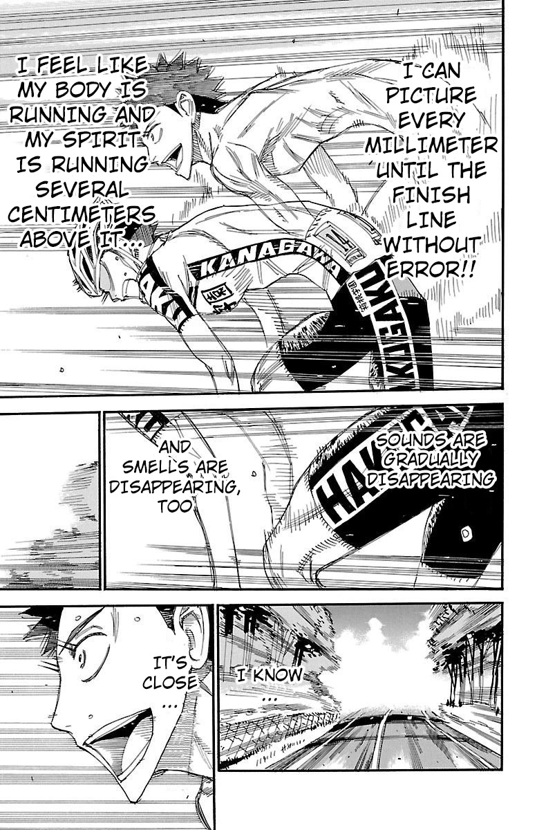Yowamushi Pedal chapter 463 page 9