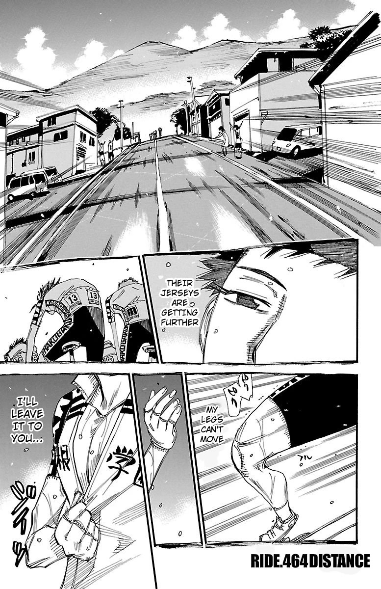 Yowamushi Pedal chapter 464 page 1