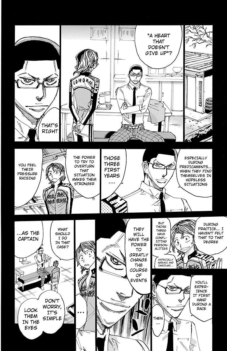 Yowamushi Pedal chapter 464 page 13