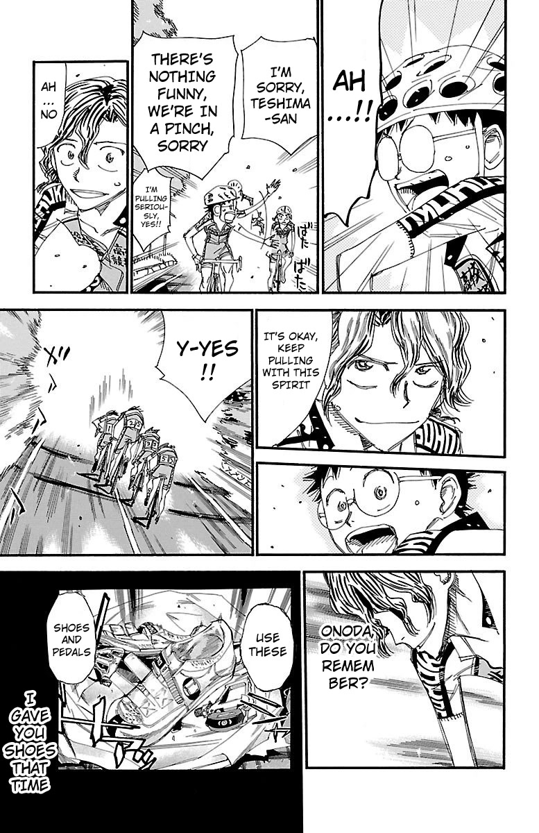 Yowamushi Pedal chapter 465 page 13