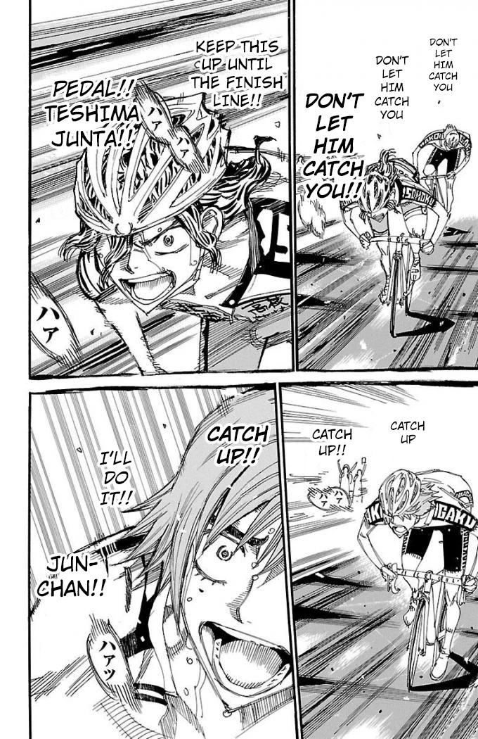 Yowamushi Pedal chapter 475 page 6